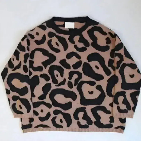 [BUNJANG] Neon Sign Leopard Knit / neon sign 레오파드 니트 스다마사키 스다 마사키 착용 네온사인