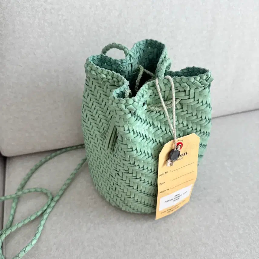 [BUNJANG] Dragon Diffusion Pompom Verde (Mint) Bag / 드래곤디퓨전 폼폼 베르데verde (민트) 이너백,택O