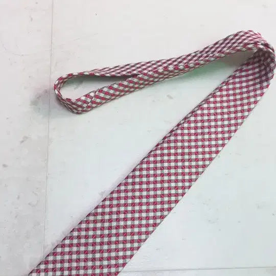 [BUNJANG] DAKS Check Pattern Tie (Unused) / 닥스 체크 넥타이 미사용