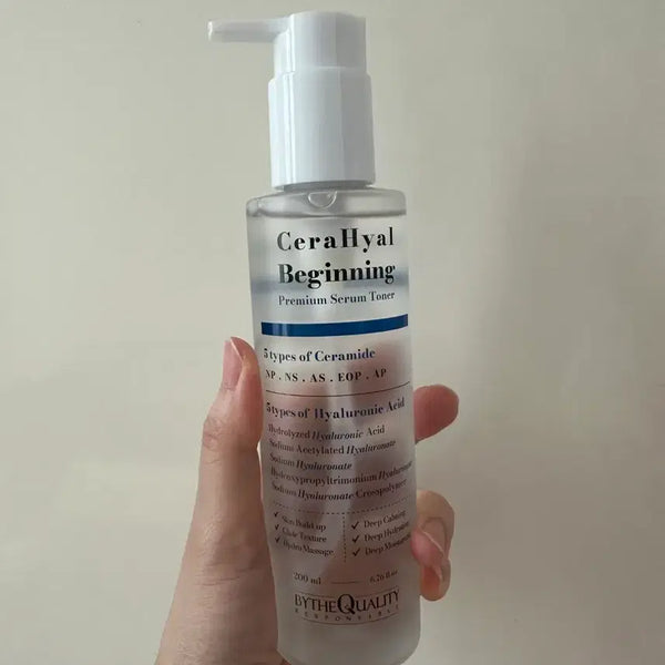 [BUNJANG] By The Quality Ceraheal Beginning Premium Serum Toner 200ml / 바이더퀄리티 세라하일 비기닝 프리미엄 세럼 토너 200ml
