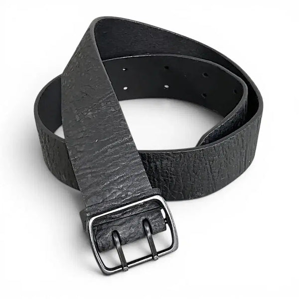 [BUNJANG] Helmut Lang Cowhide Leather Belt Black / 헬무트랭 소가죽 벨트
