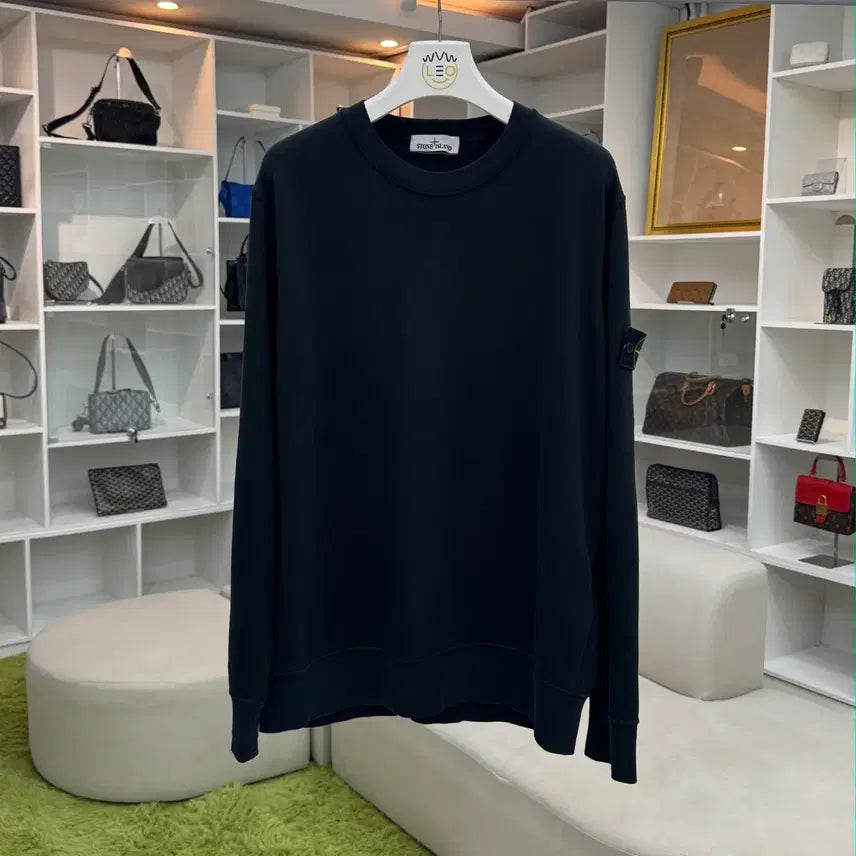 [BUNJANG] Stone Island Sweatshirt Black XXL / 스톤아일랜드 맨투맨