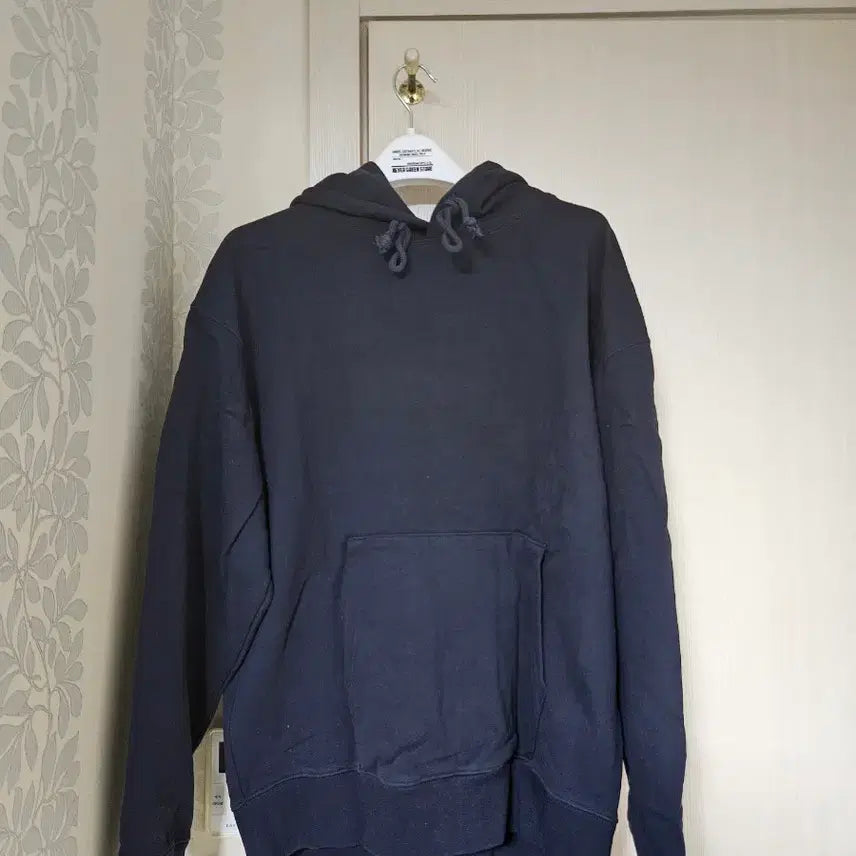 [BUNJANG] Steady Everywear Navy Hoodie 2 / 스테디에브리웨어 후드티 네이비 2
