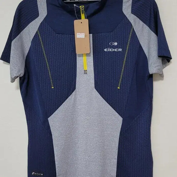 [BUNJANG] Eider Women's Functional Short Sleeve T-Shirt Navy/Gray M / 아이더 여성 기능성 반팔티 네이비/그레이 M
