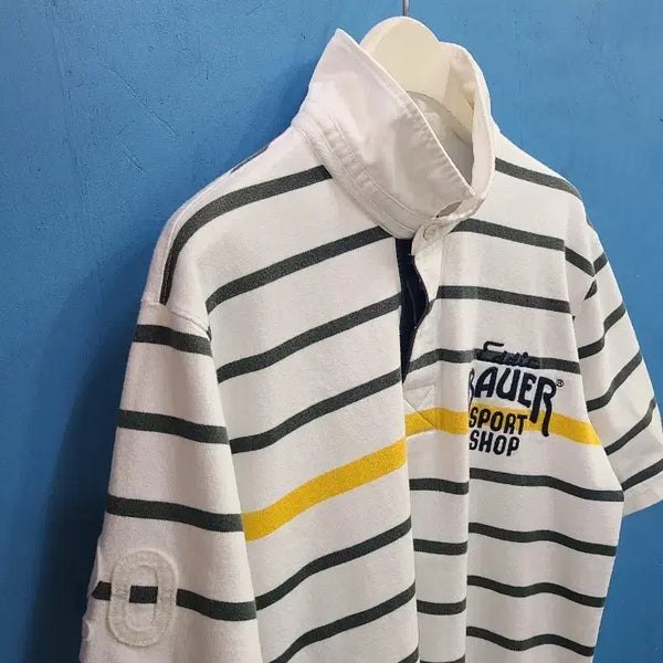 [BUNJANG] Eddie Bauer Rugby Polo T-Shirt / 일본판 에디바우어 럭비티셔츠like아메카지