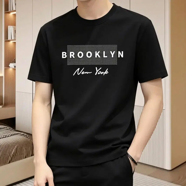 [BUNJANG] Brook Lettering Short Sleeve T-Shirt / 새상품 브룩 반팔면티셔츠