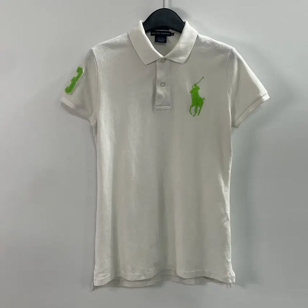 [BUNJANG] Polo Ralph Lauren Big Pony Women's Short Sleeve Polo Shirt M / 폴로 랄프로렌 빅포니 우먼스 반팔 카라티 (on.45)