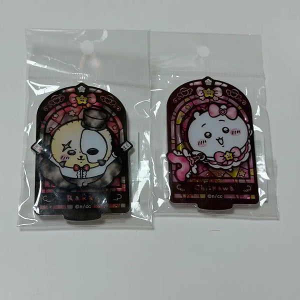 [BUNJANG] Chiikawa Magical Acrylic Stand - Set of 2 / 치이카와 매지컬 아크릴 스탠드 치이카와 랏코