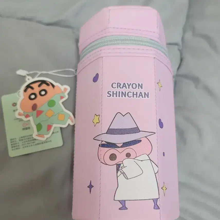[BUNJANG] Crayon Shin-chan Hexagonal Pencil Case - Buriburi Kingdom Edition / 짱구 육각 필통 부리부리대마왕