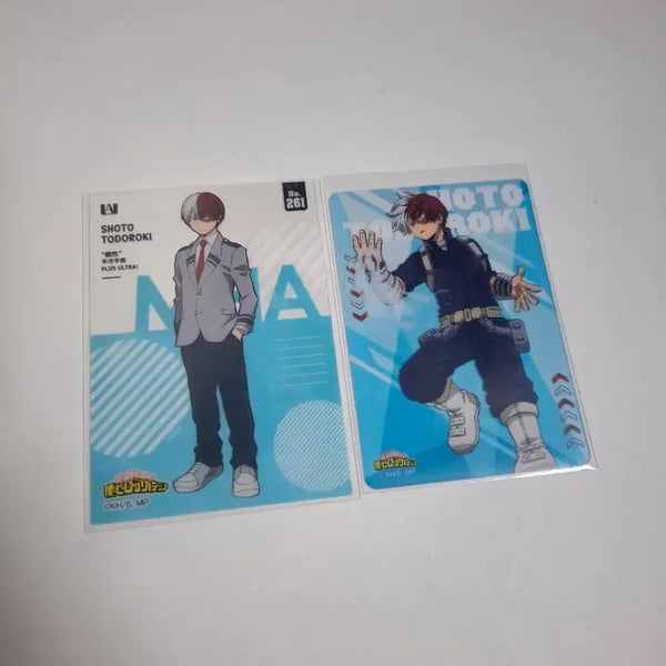 [BUNJANG] My Hero Academia Todoroki Shoto Clear Card Bundle Set / 일괄) 나의 히어로 아카데미아 토도로키 쇼토 클리어 카드