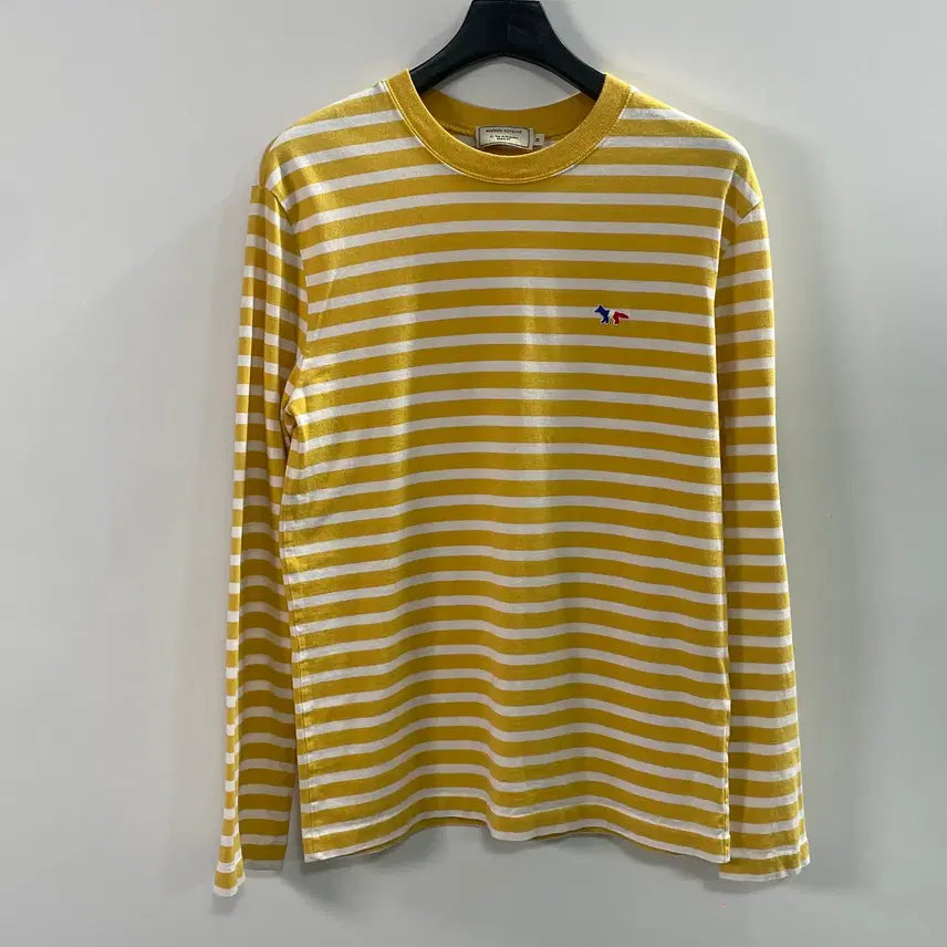 [BUNJANG] Maison Kitsuné Striped Long Sleeve T-Shirt / 메종키츠네 스트라이프 롱슬리브 긴팔티 (on.906)