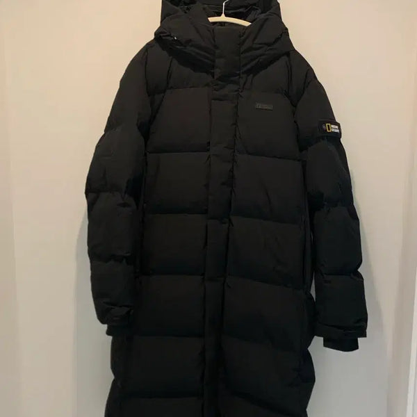 [BUNJANG] National Geographic Men's Goose Down Long Padded Jacket (New) / 새상품) 남성 내셔널지오그래픽 구스 롱패딩115