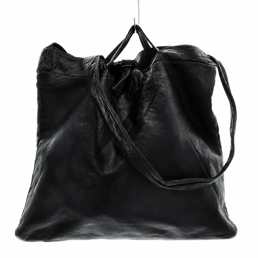 [BUNJANG] Yohji Yamamoto Y's Goat Leather 2-Way Shoulder Bag / 요지야마모토 와이즈 염소가죽 2way 숄더백
