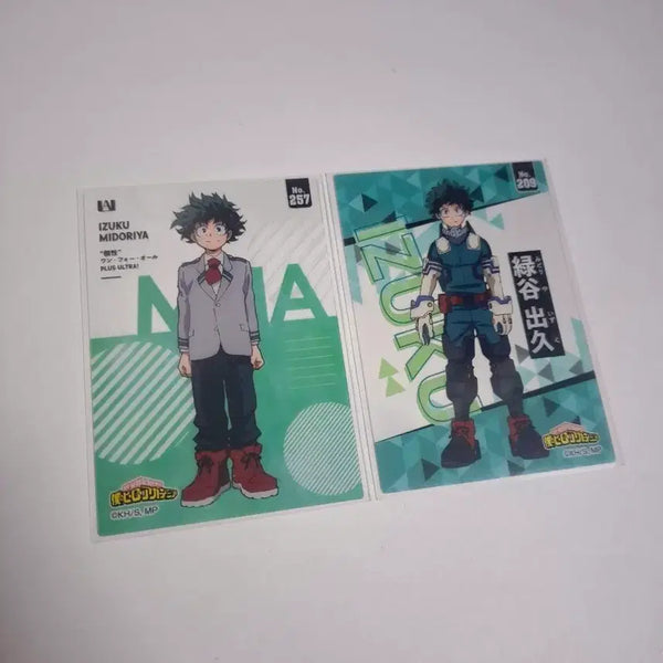 [BUNJANG] My Hero Academia Izuku Midoriya Clear Card Bundle Set / 일괄) 나의 히어로 아카데미아 미도리야 클리어 카드