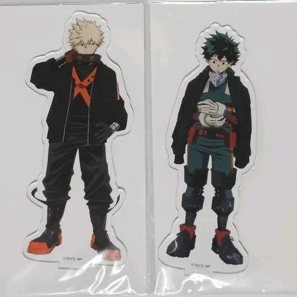 [BUNJANG] My Hero Academia Bakugo & Midoriya Outer Acrylic Standee Bundle Set / [일괄] 히로아카 바쿠고 미도리야 아우터 아크릴스탠드