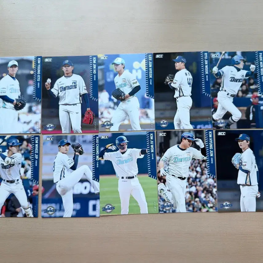 [BUNJANG] NC Dinos 2026 KBO Normal Player Cards Bundle Set / Nc다이노스 2026 kbo 카드 엔씨 노멀카드 NC 일반카드