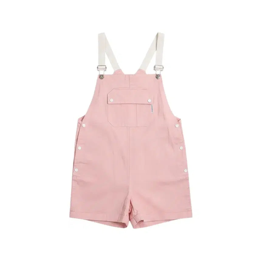 [BUNJANG] Women's Pink Suspender Jumpsuit / 여성F/ 핑크 멜빵 점프수트 16-25