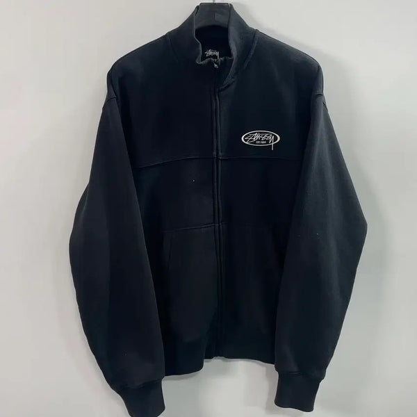 [BUNJANG] Stussy 26ss Fleece Track Zip-Up Jacket / 26ss 스투시 플리스 트랙 코튼 집업 자켓 (on.1031)
