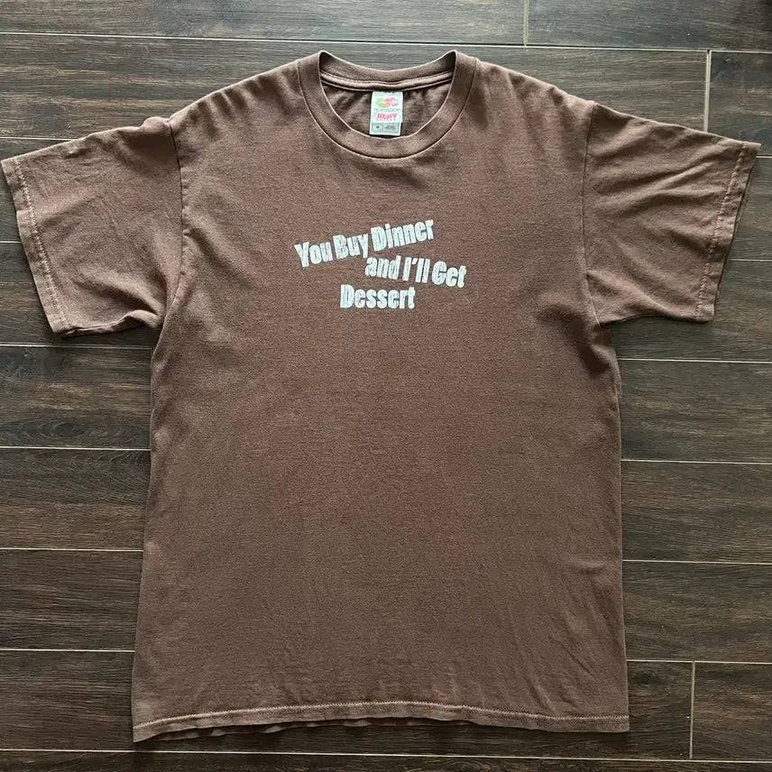 [BUNJANG] US Vintage Wit Slogan T-Shirt Size M / [M] 미국 빈티지 위트 슬로건 티셔트
