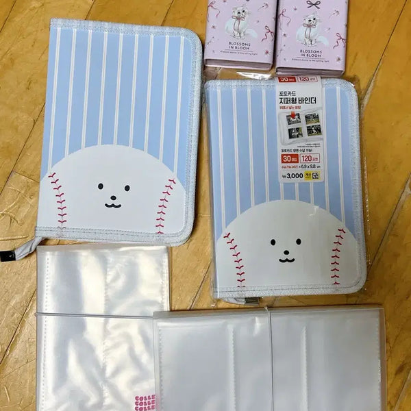[BUNJANG] Daiso Storage File Pouch Bundle Set / 다이소 보관파일 파우치 일괄