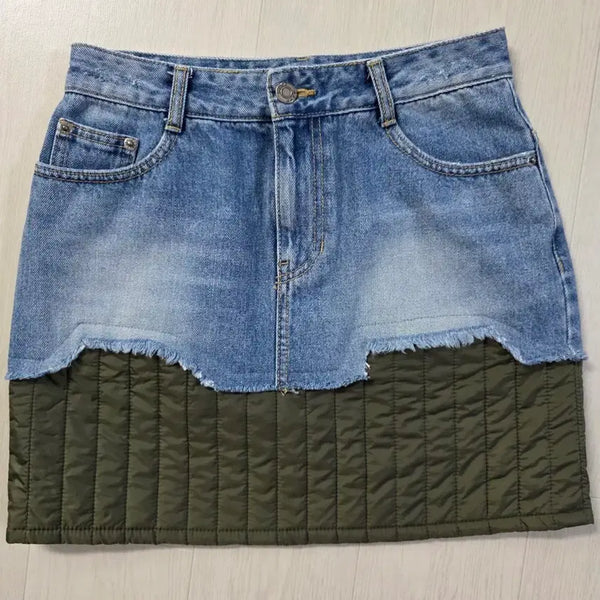 [BUNJANG] SJYP Washed Denim Skirt (S) New / SJYP청 스커트  (S) 새상품