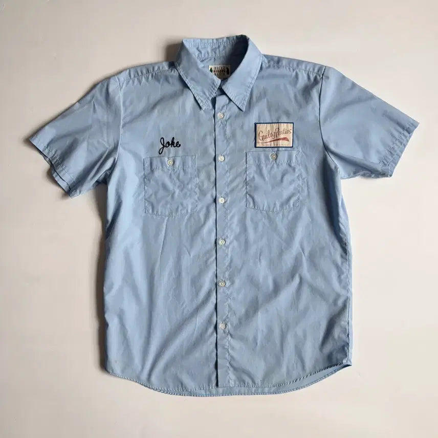 [BUNJANG] Wacko Maria Short Sleeve Shirt / 와코 마리아 Wacko maria 반팔 셔츠 남방
