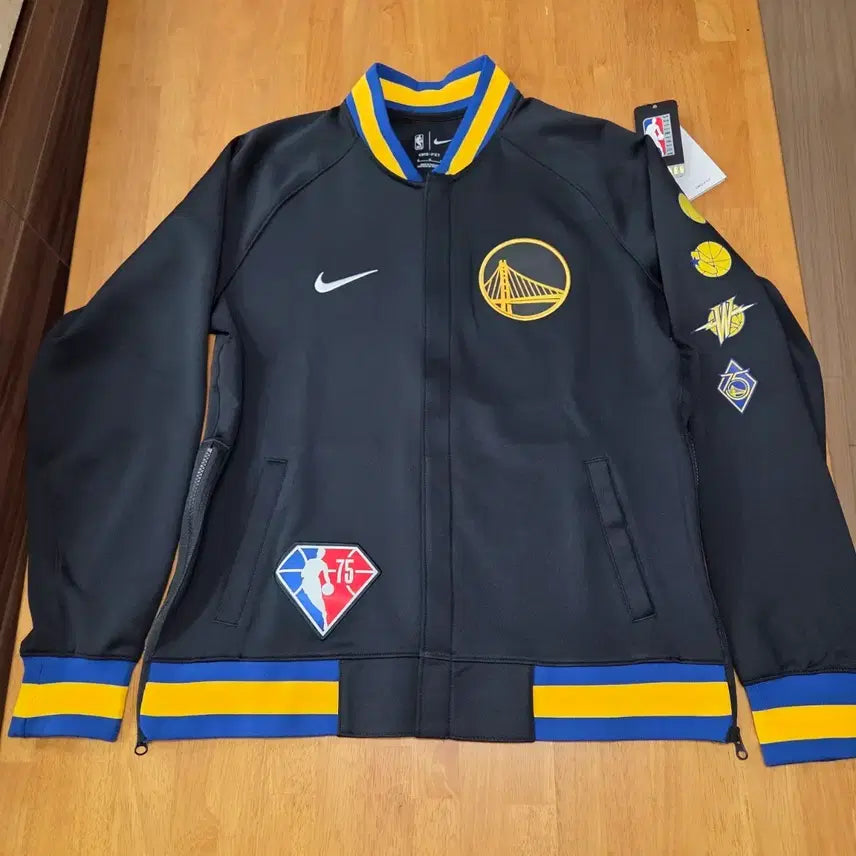 [BUNJANG] Nike Golden State Warriors Warm-Up Full-Zip Jacket / 나이키 골든스테이트 워리어스 웜업 집업 자켓 nba 농구
