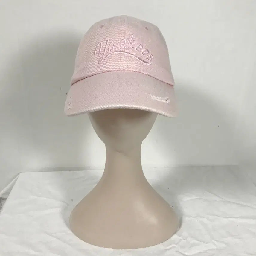 [BUNJANG] MLB Pink Damage Ball Cap / MLB 핑크데미지볼캡호호상점