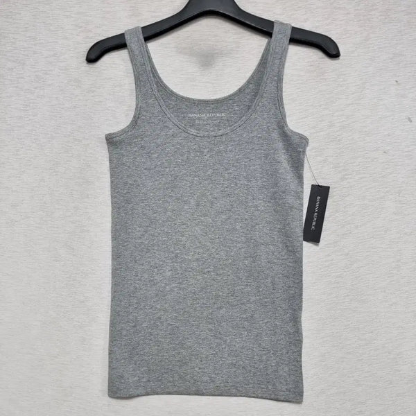 [BUNJANG] Banana Republic Grey Sleeveless Inner Top Women's Size S / 새제품 바나나리퍼블릭 그레이 이너용 민소매 여자55사이즈ㅡ0414ㅁㅁ