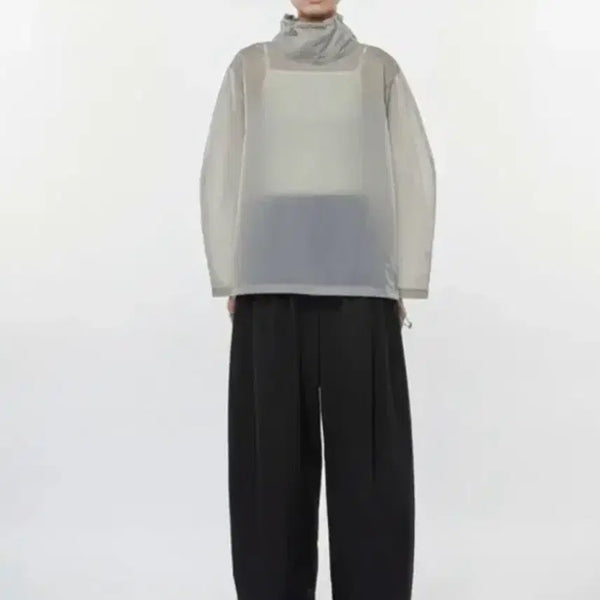 [BUNJANG] Amomento Shear Anorak Grey M / 아모멘토 시어 아노락 그레이 M