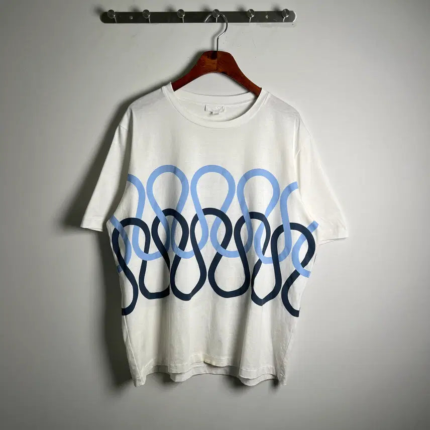 [BUNJANG] COS Bonded Cotton T-Shirt XL / COS 코스 본디드 코튼 화이트 티셔츠 XL