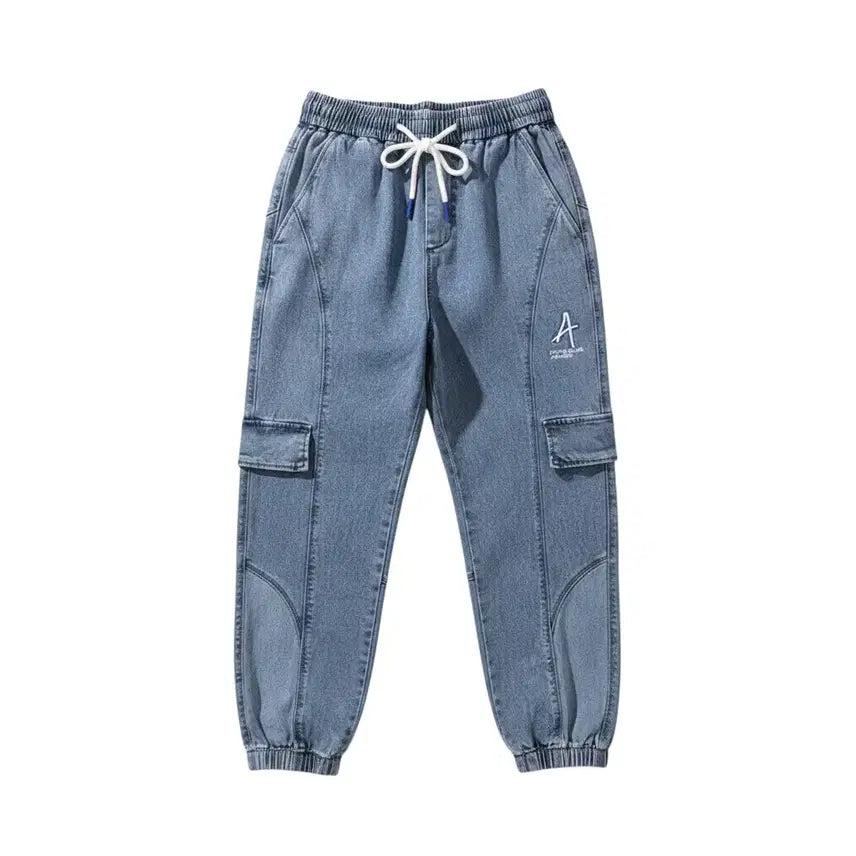 [BUNJANG] Women's Imported Denim Jogger Pants M / 여성M/ 수입 밴딩 데님 조거팬츠 16-92