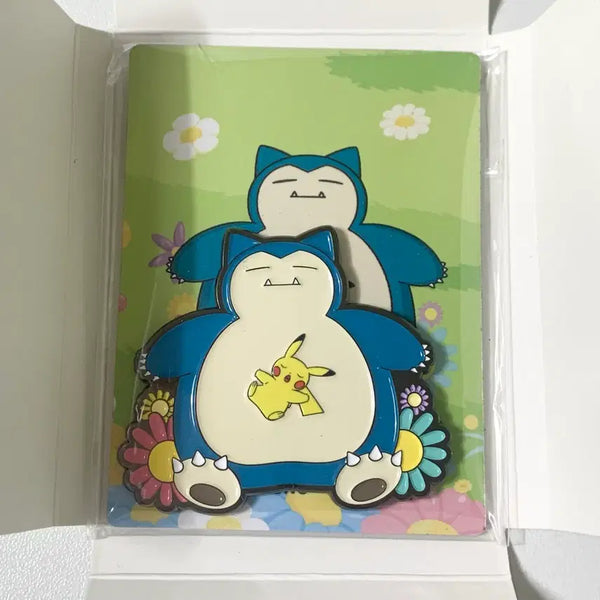 [BUNJANG] Pokemon Snorlax Double Magnet New / 새상품) 올리브영 포켓몬스터 더블 마그넷 잠만보