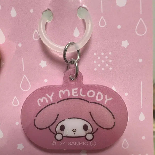 [BUNJANG] Sanrio My Melody Acrylic Umbrella Charm / 마이멜로디 아크릴 우산 키링 메지루시