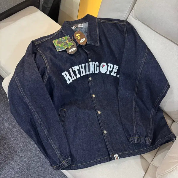 [BUNJANG] BAPE Denim Jacket L / 베이프 데님 자켓 L