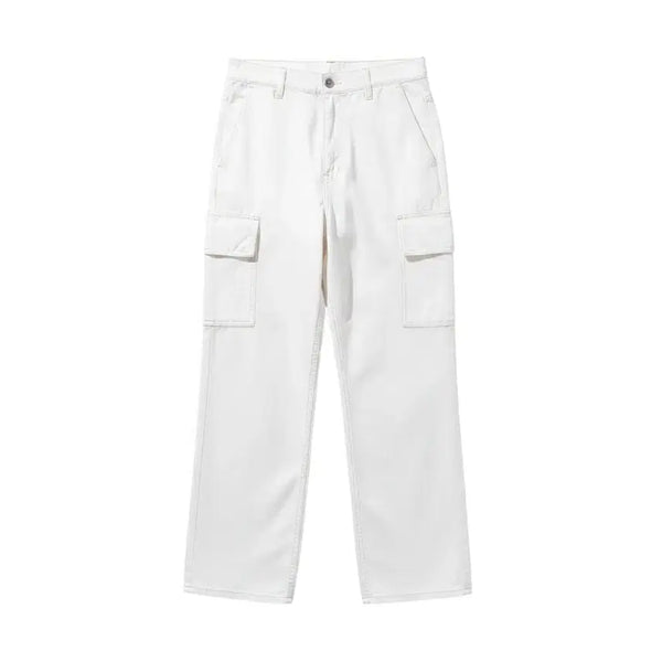 [BUNJANG] 8 Seconds Women's Cargo Pants / 여성M/ 에잇세컨즈 밴딩 카고팬츠WH 16-97
