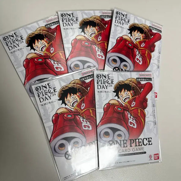 [BUNJANG] One Piece Day '24 Luffy Promo Card Pack (Sealed) / [미개봉] 원피스 데이 24 루피 프로모 카드 팩 (원피스 카드/op)