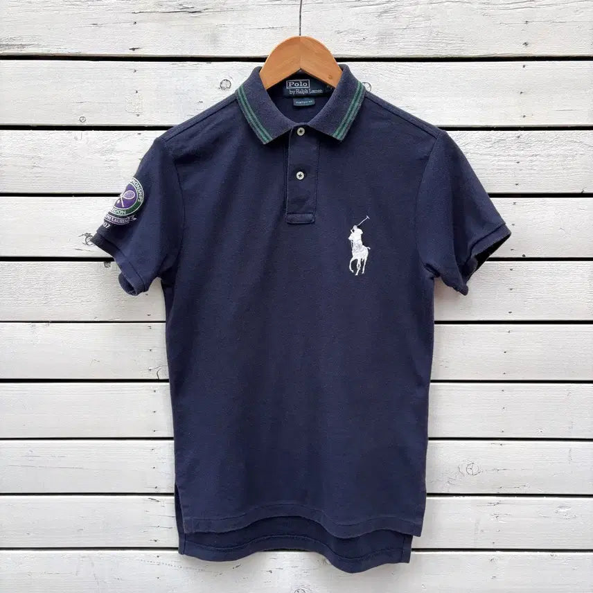 [BUNJANG] Polo Ralph Lauren Wimbledon Big Pony Short Sleeve Polo Shirt / Polo 폴로 윔블던 빅포니 반팔 카라티