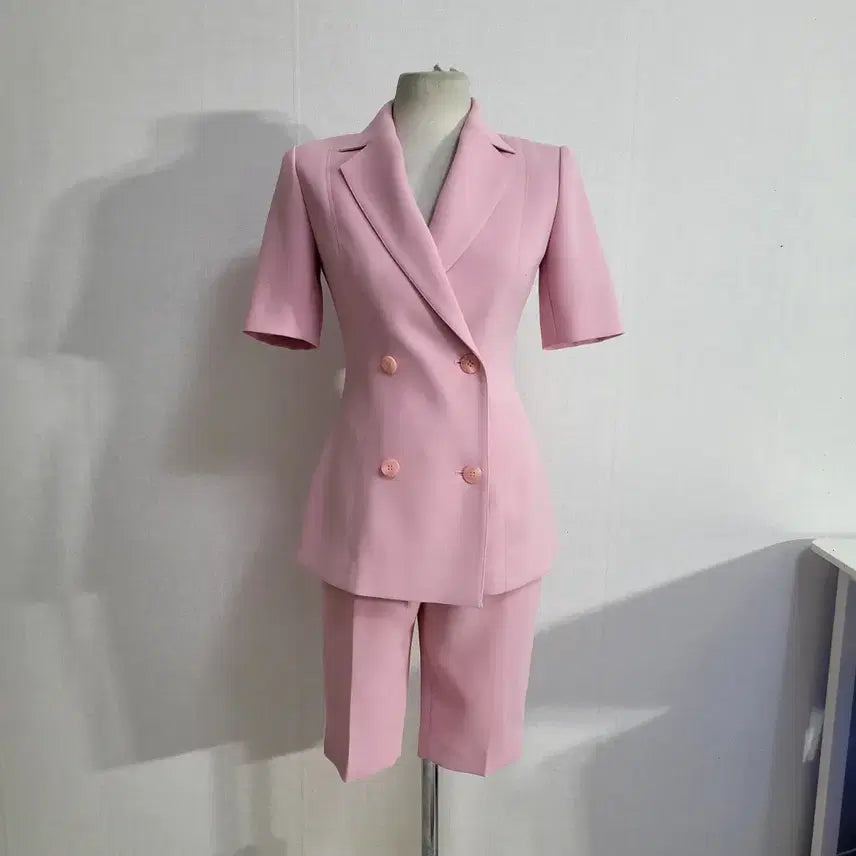 [BUNJANG] Winne Nui Parfait Jacket and Shorts Set / 윈느누이파르페 반바지 자켓 셋업