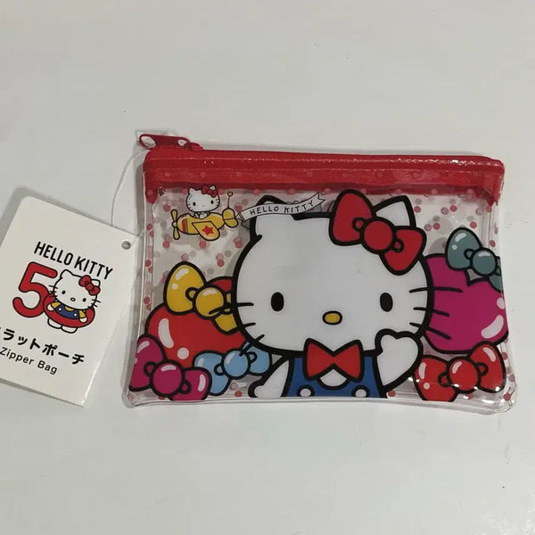 [BUNJANG] Hello Kitty 50th Anniversary Pouch (New) / [새제품]헬로키티 50주년 파우치