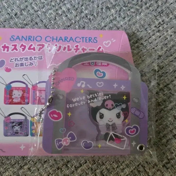 [BUNJANG] Kuromi Acrylic Charm / 쿠로미 아크릴참
