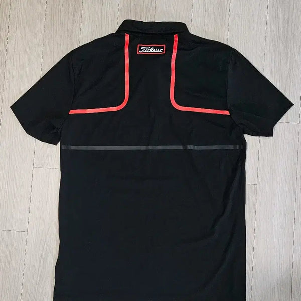 [BUNJANG] Titleist Golf Wear Short Sleeve Polo Shirt Black 95 / 타이틀리스트 골프웨어 반팔 카라티 블랙 95 가슴단면 50