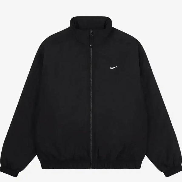 [BUNJANG] Nike NRG Solo Swoosh Satin Bomber Black XL / 나이키 NRG 솔로 스우시 사틴 봄버 블랙 XL