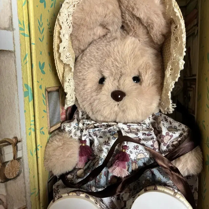 [BUNJANG] Teddy Tales Lena Bunny Outfit Included / 테디테일즈 레나버니 옷 포함