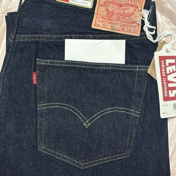 [BUNJANG] Levi's LVC 55501 Rinsed Denim Jeans / 새제품// 리바이스 lvc 55501 린스드 34-30