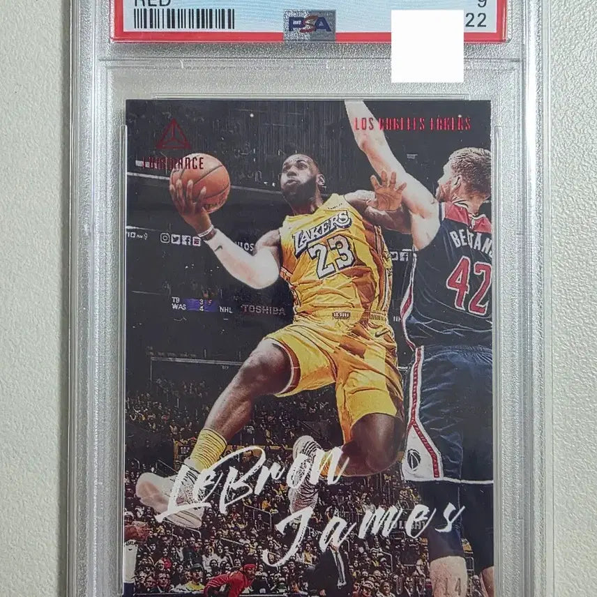 [BUNJANG] LeBron James 2019 Panini Chronicles Red PSA 9 Card / 2019 nba 르브론 제임스 레드카드 psa 9