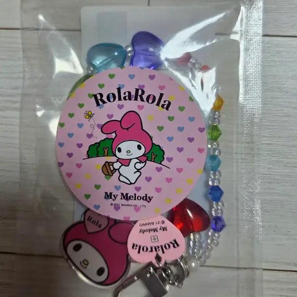 [BUNJANG] Lowla Lowla My Melody Keychain / 로라로라 마이멜로디 키링