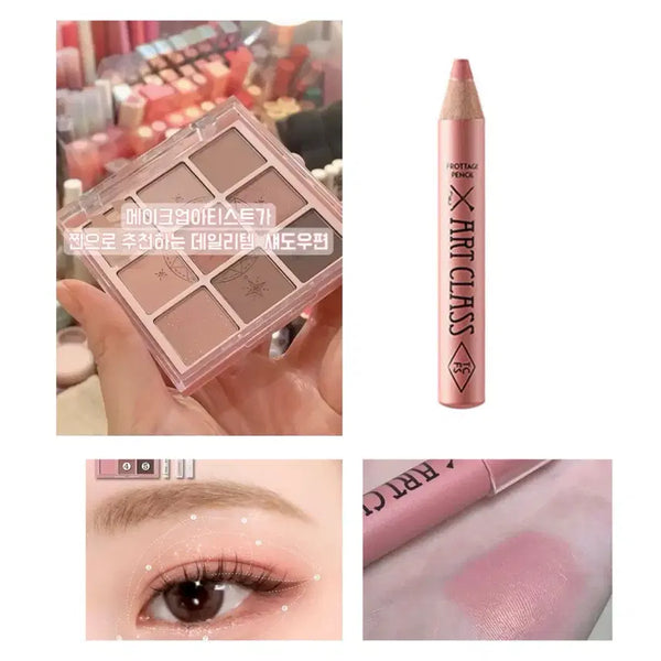 [BUNJANG] Holika Holika Mood Eye Palette 10 Pick the Rose + Protajo Pencil 02 Rosy Dew / 홀리카 홀리카 무드아이팔레트 10 픽더로즈 + 프로타주 펜슬 로지듀