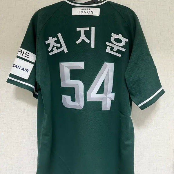 [BUNJANG] SSG Landers Choi Ji-hoon Authentic Jersey #54 / SSG랜더스 그린 어센틱 유니폼 54번 최지훈