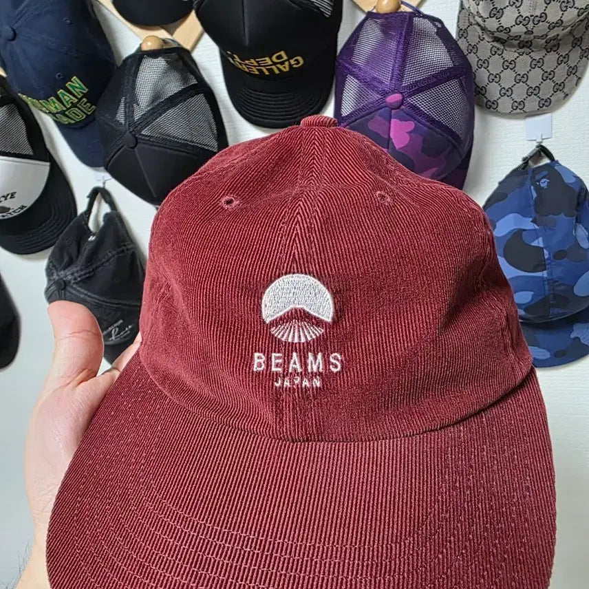 [BUNJANG] Beams Japan Cap Wine / 빔즈 재팬 캡 와인